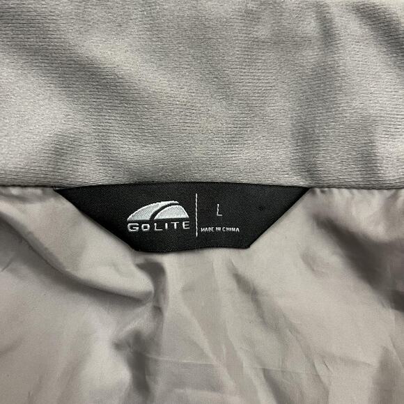 Golite Jacket Womens Large Pink Gray Hooded Full Zip Outdoor Waterproof Coat - Picture 6 of 10